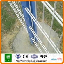pvc coated outdoor double wire fence